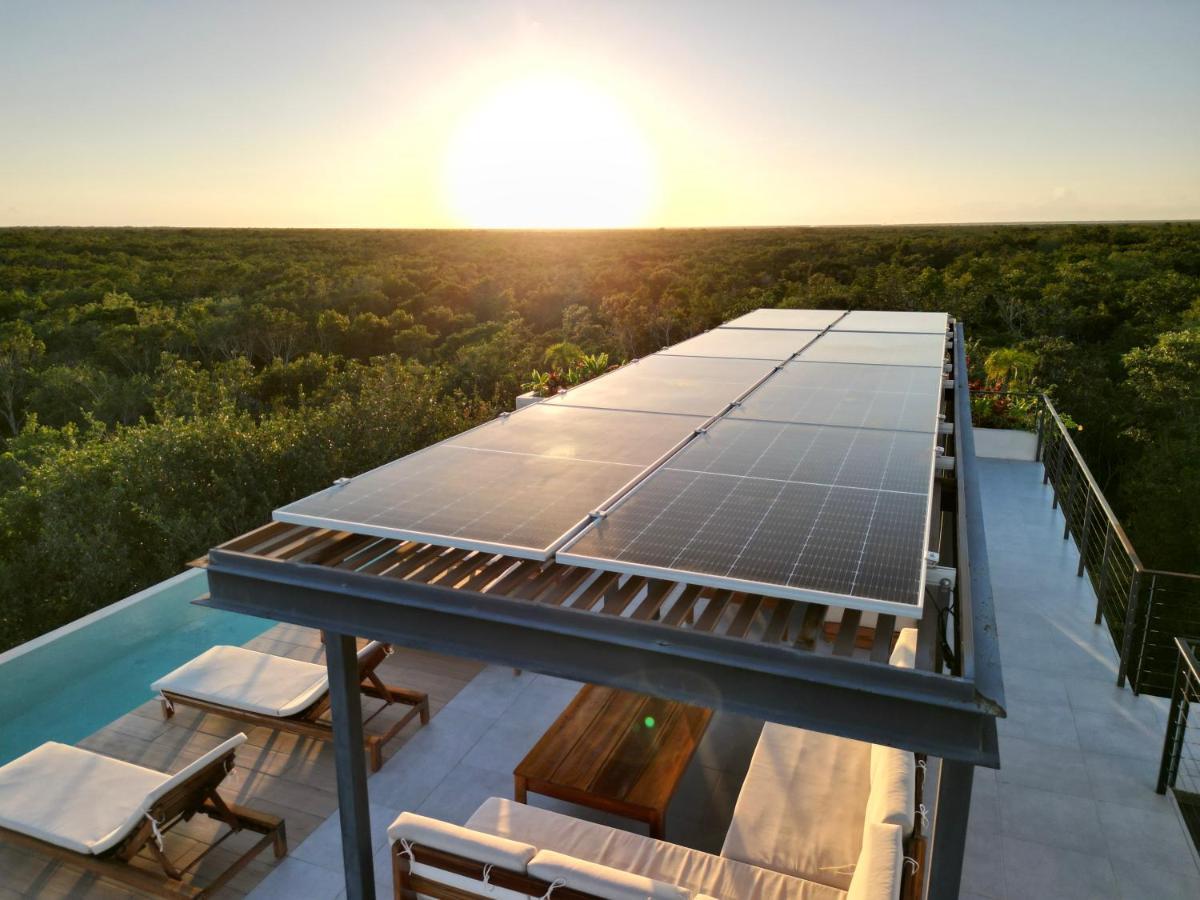 Stylish And Peaceful Jungle Studio At 525 Tulum Esterno foto