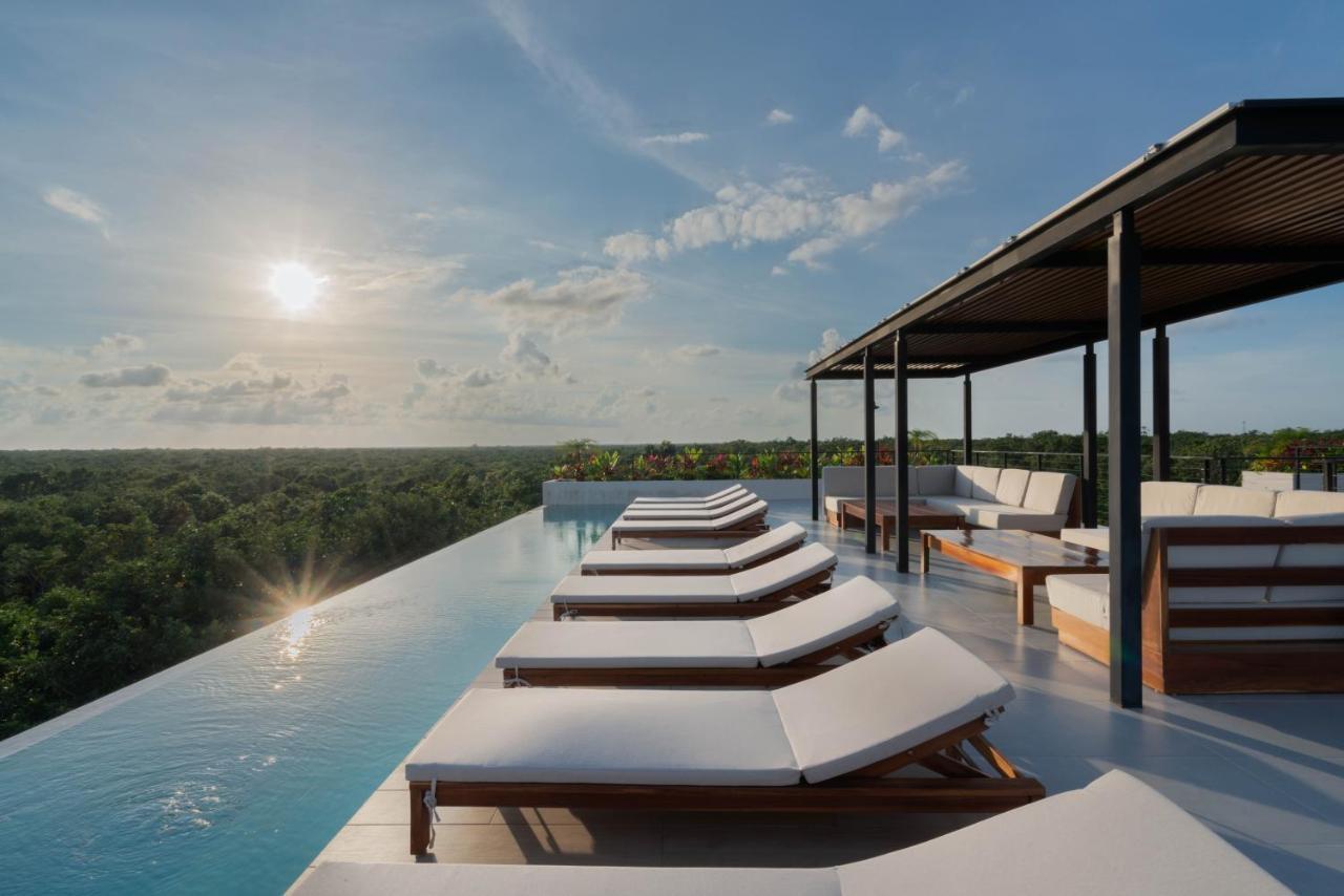 Stylish And Peaceful Jungle Studio At 525 Tulum Esterno foto