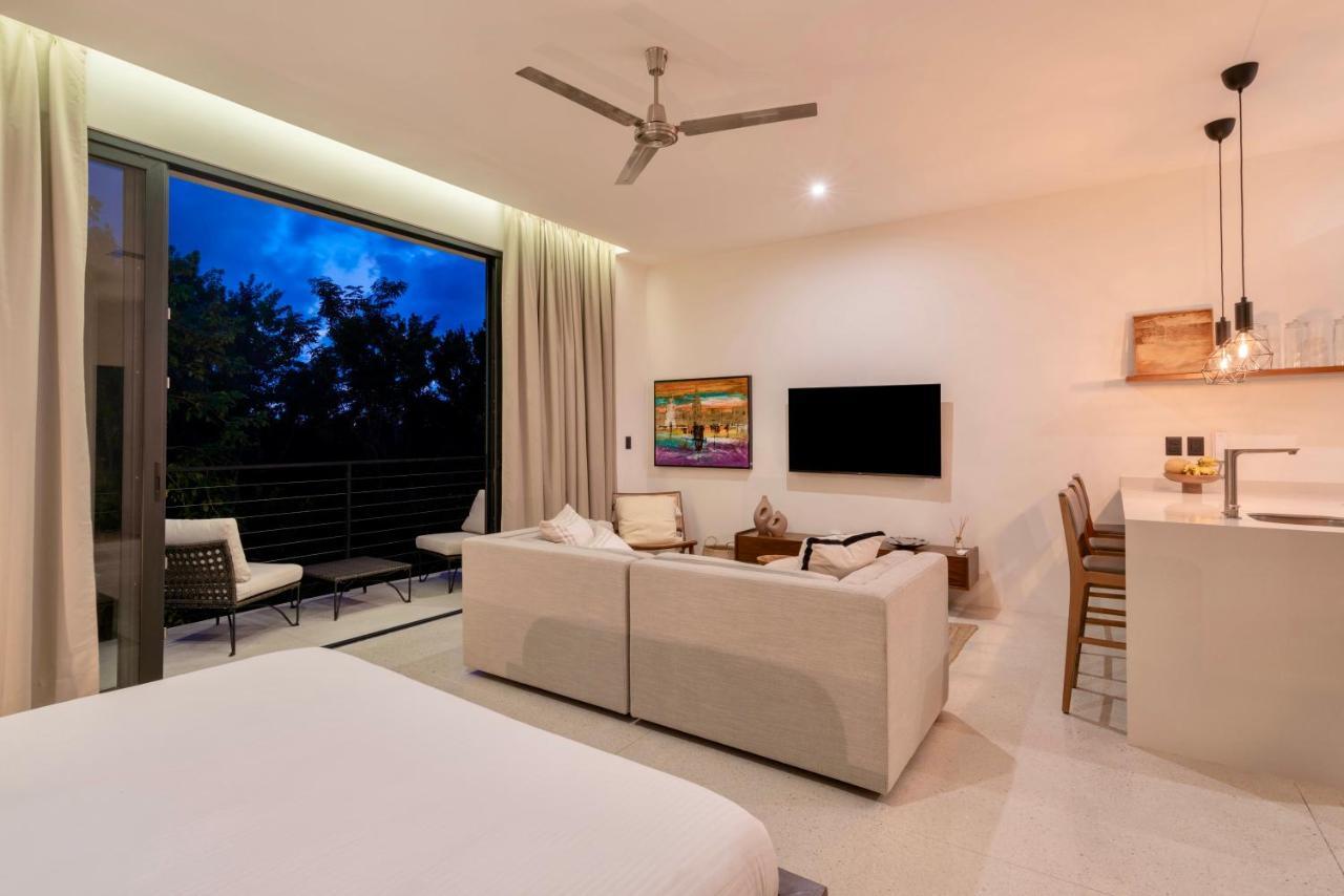 Stylish And Peaceful Jungle Studio At 525 Tulum Esterno foto