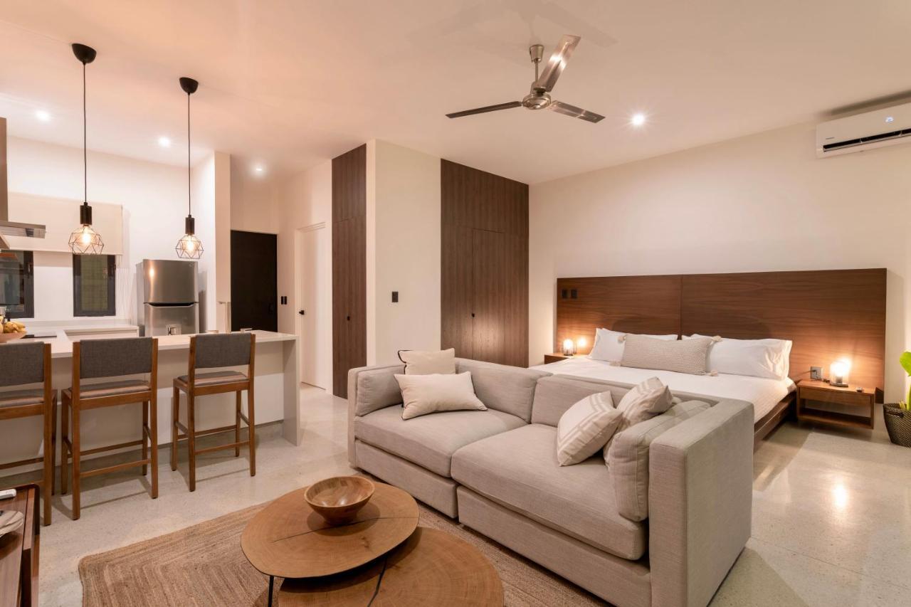 Stylish And Peaceful Jungle Studio At 525 Tulum Esterno foto
