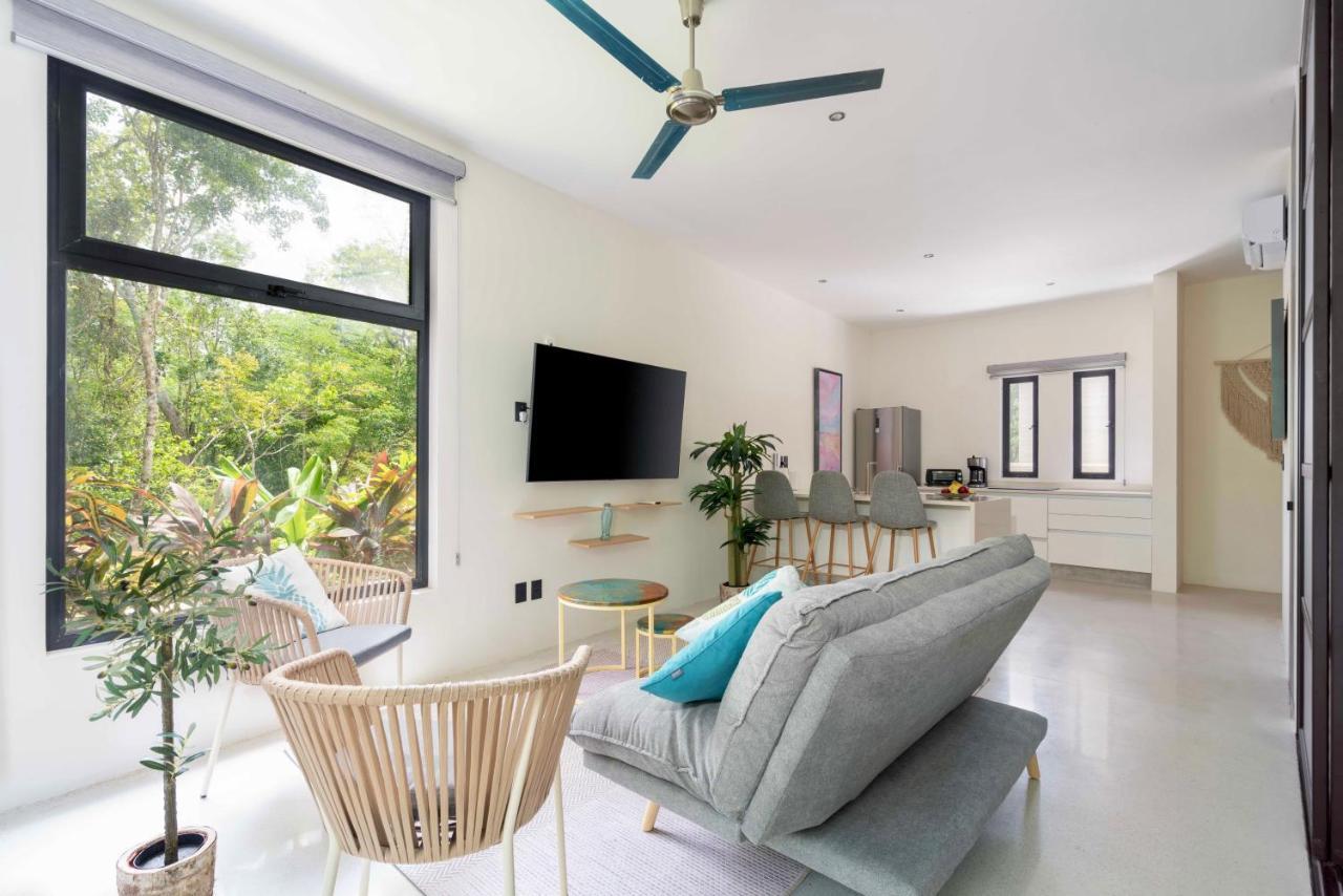 Stylish And Peaceful Jungle Studio At 525 Tulum Esterno foto