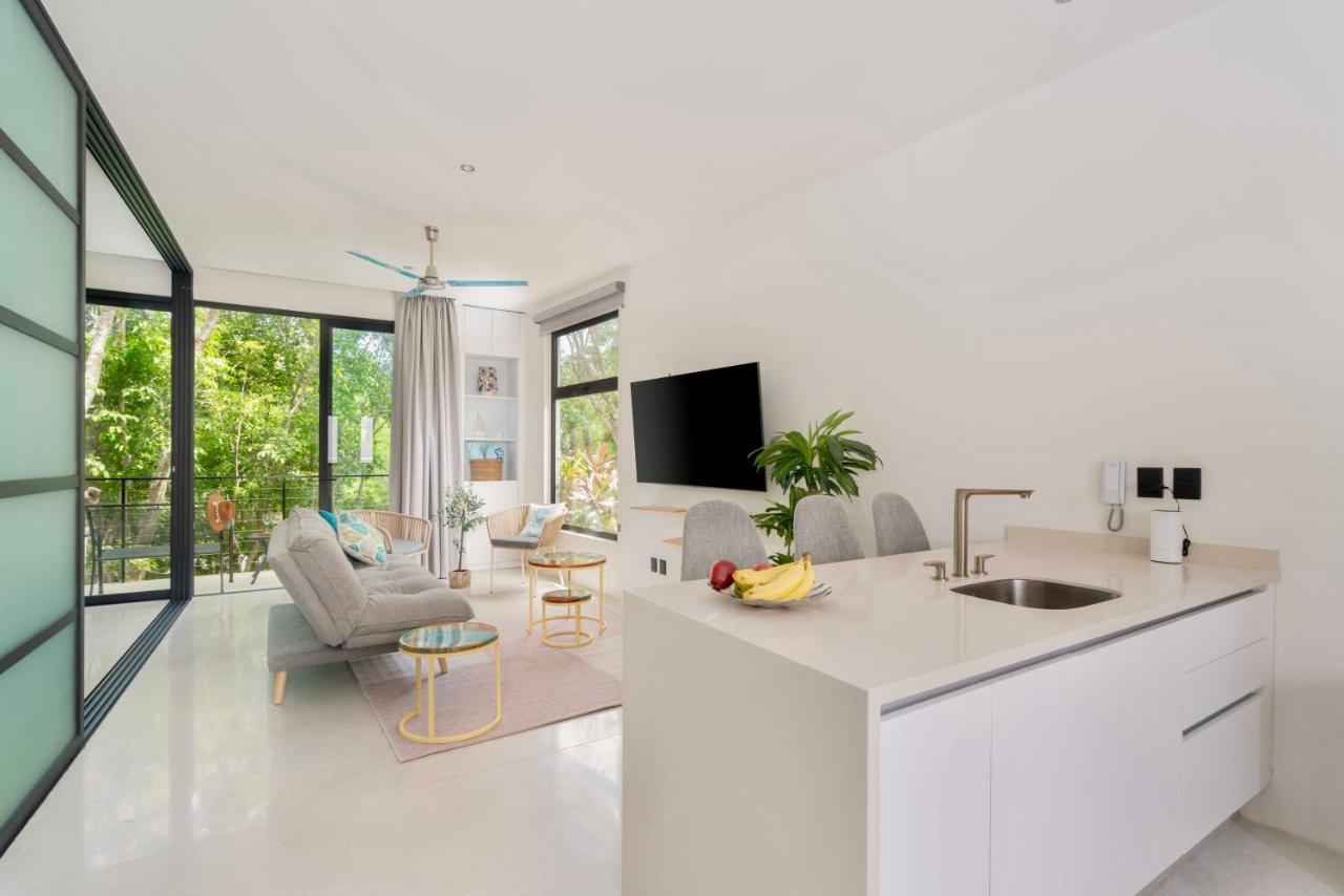 Stylish And Peaceful Jungle Studio At 525 Tulum Esterno foto