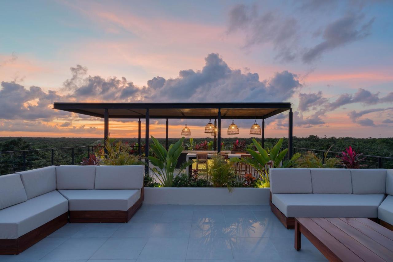 Stylish And Peaceful Jungle Studio At 525 Tulum Esterno foto