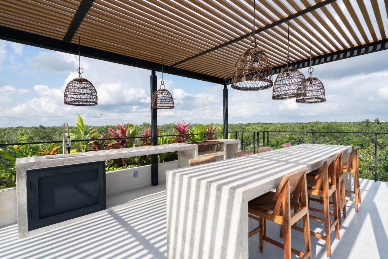 Stylish And Peaceful Jungle Studio At 525 Tulum Esterno foto