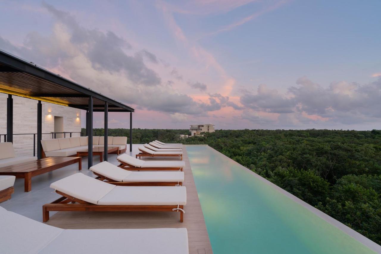 Stylish And Peaceful Jungle Studio At 525 Tulum Esterno foto