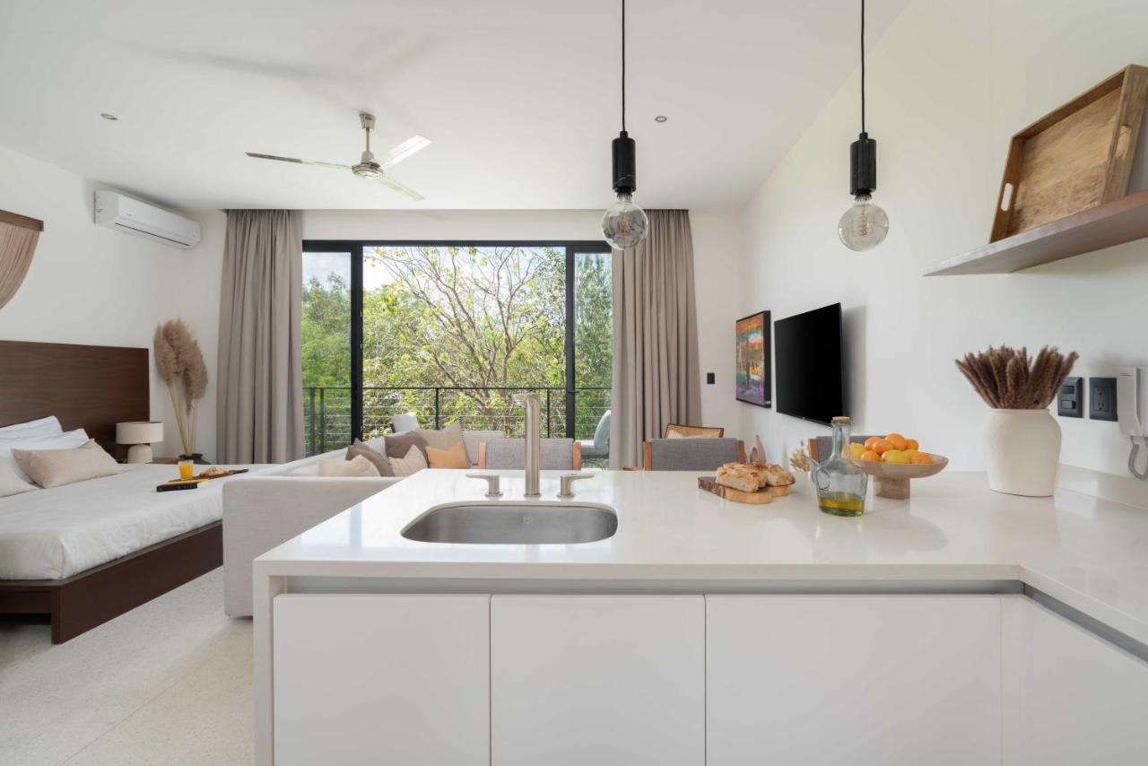 Stylish And Peaceful Jungle Studio At 525 Tulum Esterno foto